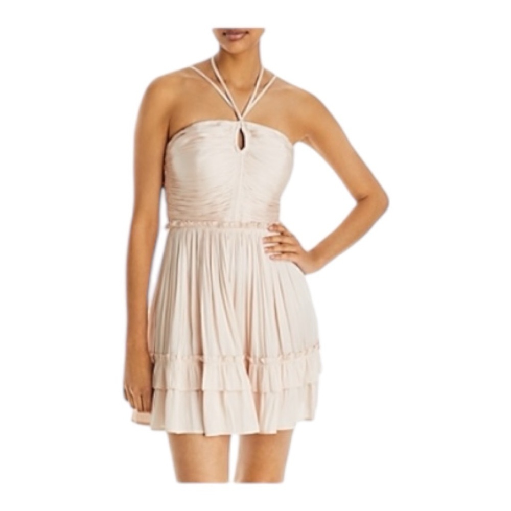 Aqua Womens Strappy Mini Cocktail And Party Dress